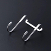 Stainless Steel S Cabinet Hooks Towel Clothes Sundry Behind Door Multi-Functional Storage
