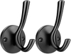 Coat Hooks Heavy Duty Double Towel Robe Clothes Hooks for Hanging Wall Hooks Holder for Bathroom Kitchen Closet