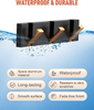 Single Tier Versatile Foldable Metal Hooks Waterproof Wall Coat and Towel Hooks for Kitchen Bathroom Use for Clothing Tools