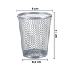 Pen Holder for Desk, Pencil Holder for Desk, Mesh Metal Pen Organizer for Desk Desk Pen Holder