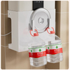 Gas Water Heater Pipe Cover White Kitchen Wall Mounted Decorative Shelf