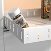 Single-Tier Expandable Metal Pull Out Drawers Standing Type Cabinet Organizer for Kitchen Dish and Bowl Holder