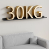 Scandinavian Style Metal Wall Shelf Background Wall Hanging Decoration