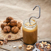 Peanut Butter Stirrer Tool Fits 12-30 oz Jars Stainless Steel Natural Mixer for Various Organic Peanut Butter