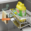 Kitchen Sink Drainage Rack Faucet Rack Drainage Storage Basket Bathroom Accessories Storage Holders & Racks Plastic ABS 3 Color