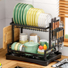 Cross-Border Kitchen Sink Countertop Dish Draining Rack Basket Cupboard Knife and Fork Cutlery Organizer