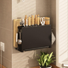 Universal Kitchen Storage Rack with Knife Block Holder Utensils Organizer Including Cutting Board Pot Pan Lid Holder