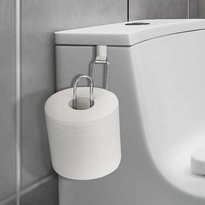 Bathroom Toilet Paper Roll Holder Self Adhesive Toilet Paper Storage Wall Mount Stainless Steel Toliet Paper Holder