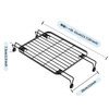 Single-Tier Kitchen Sink Rack Retractable Dish Holder for Fruit & Vegetable Utensils Basin Draining Mat Filter Shelf Storage