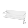 High Quality Kitchen Magnetism Spice Rack Carbon Steel Magnetic Storage Rack Refrigerator Side Shelf