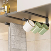 Wall Mounted Kitchen Paper Towel Holder Metal No Punch Holes