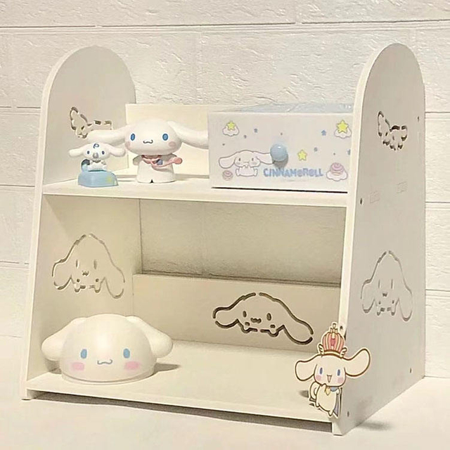 Cute Cartoon Desktop Bookcase High Density Waterproof White PVC Plastic Foam Board Organizer