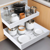 Expandable Pull Out Cabinet Organizer With Adhesive Nano Film Pull Out Drawer for Cabinets