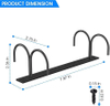 Mug Hooks Under Cabinet Under Cabinet Mug Holder,Under Shelf Mug Organizer Rack Display Hanging Storage Hook