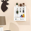 Wooden Entryway Key Rack Above Sink Organizer Wall Mounted Home Decor