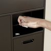 Bathroom Waterproof Niche Multifunctional Wall Storage Built-In Stainless Steel Trash Cans