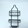 Bathroom Hanging Shower Organizer Over Head Shower Caddy Shower Storage Rack Basket with Hooks