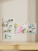 No Drilling Home Wall Hanger Storage Shelves Mulit-funcation Display Rack Assortment Hanging Hole Plate Pegboard