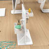 Store Hot Sale PVC Pegboard Organizer Set Desktop Pegboard Storage Racks