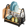 Multifunctional Chopsticks Draining Rack and Dish Organizer for Kitchen Countertops Home Use-Cross-Border Storage for Bowls