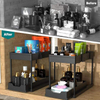 Multi-Purpose Under Sink Organizers and Storage for Bathroom Kitchen