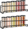 2pcs Wall Mounted Spice Rack Hanging Spice Organizers Kitchen Condiments Storage for Space Saving