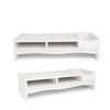 Computer Monitor Booster Desktop Storage Drawer for Office Table Accessories