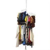 Stainless Steel Vertical Clothes Drying Rack Creative Design Retractable Clothes Hanging Pole