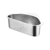 304 Stainless Steel Kitchen Sink Strainer Corner Drainage Filter Basket Hanging Dishwashing Basket