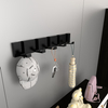 Elegant Metal Wall Hooks Waterproof Coat and Towel Hooks With Foldable Design for Kitchen & Bathroom Clothing & Tools Storage