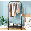 Floor Removable Coat Rack Multifunctional Household Indoor Partition Storage