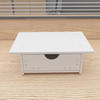 Desktop Computer Monitor Booster Stand Desktop Storage Drawer for Home or Office