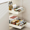 Pull Out Drawers for Cabinets Adhesive Slide Out Pantry Drawers Organizers and Storage for Kitchen Bathroom