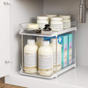 2-Tier Multi-Purpose Cabinet Organizer Pull Out Under Sink Organizers and Storage