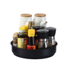 360 Degree Rotatable Spice Rack Kitchen Countertop Storage Thickened Metal Storage Holders & Racks Customized Logo Multifunction