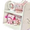 Cute Cartoon Desktop Bookcase High Density Waterproof White PVC Plastic Foam Board Organizer
