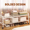 Light Luxury Floor Standing Clothes Rack Bedroom Removable Organizer