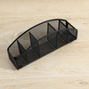 Modern Rectangular Metal Mesh Pen Organizer Office Desk Accessories Pencil Holder for Sundries