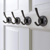 Coat Hooks Heavy Duty Double Towel Robe Clothes Hooks for Hanging Wall Hooks Holder for Bathroom Kitchen Closet
