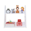 Desktop Organizer Desktop Cosmetic Jewelry Stand Shelf Rack 2 Tier Household PVC Storage Holders & Racks Customized Logo 2 Layer