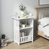 Simple Bedside Organizer Living Room Small Coffee Table Multifunctional Storage Cabinet