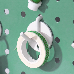 Pegboard Accessories Hooks Metal Round Bottom Entryway Key Storage