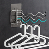 Bathroom Towel Bath Towel Rack 180 Degree Rotatable Towel Rack No Punch Stainless Steel Kitchen Rag Rack