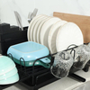 Hot Selling Multi-functional Dish Rack Black Kitchen Accessories Storage Holders & Racks Multifunction Kitchen Organizers Morden