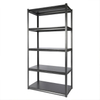 4-tier Metal Floor Organizer Multifunctional Storage Rack Black Storage Holders & Racks Customized Logo Multifunction 4 Layer