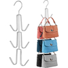 Purse Hanger Organizer for Closet, Hanging Bag Holder, Keeping Purses Visible and in Good Condition