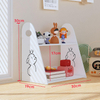 Desktop Organizer Desktop Cosmetic Jewelry Stand Shelf Rack 2 Tier Household PVC Storage Holders & Racks Customized Logo 2 Layer