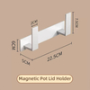 Magnetic Absorbent Storage Shelf Set Multi-Functional Storage Pegboard Accessories