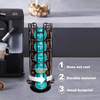 Coffee Pod Holder Coffee Capsule Carousel Holds 24 Capsules Pod Storage Holder for Home Office Kitchen