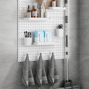 Factory Direct Plastic Pegboard Accessories DIY Combination Storage Set